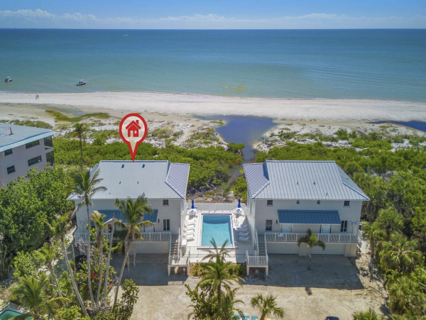Sanibel Beachfront Vacation Condo with Three Bedrooms